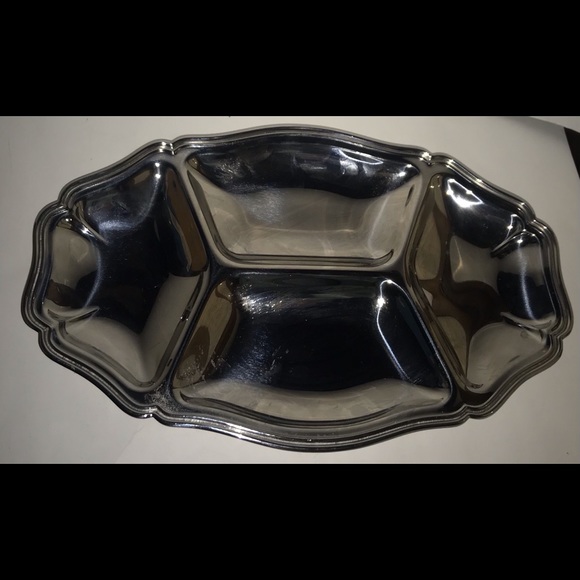 Vintage Guy Degrenne Oval Divided Serving Platter - Picture 5 of 16